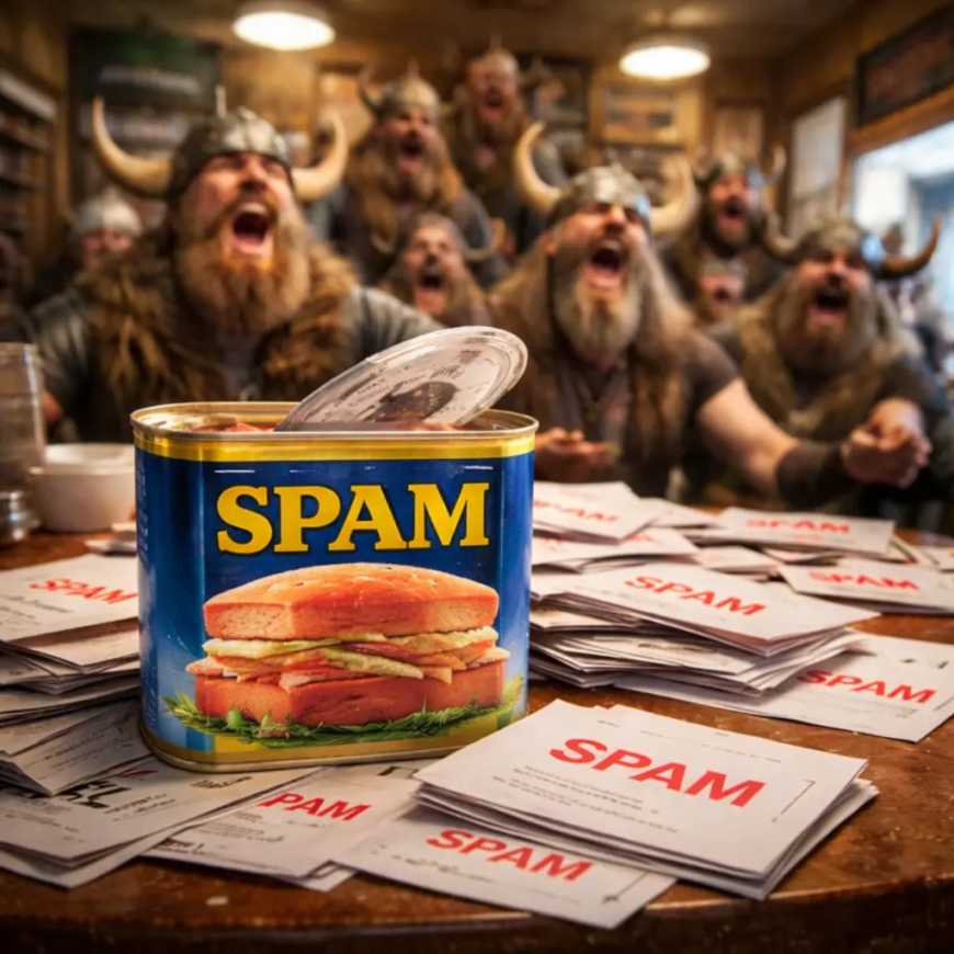 Perché lo chiamiamo SPAM? L’origine insospettabile tra carne in scatola e umorismo inglese