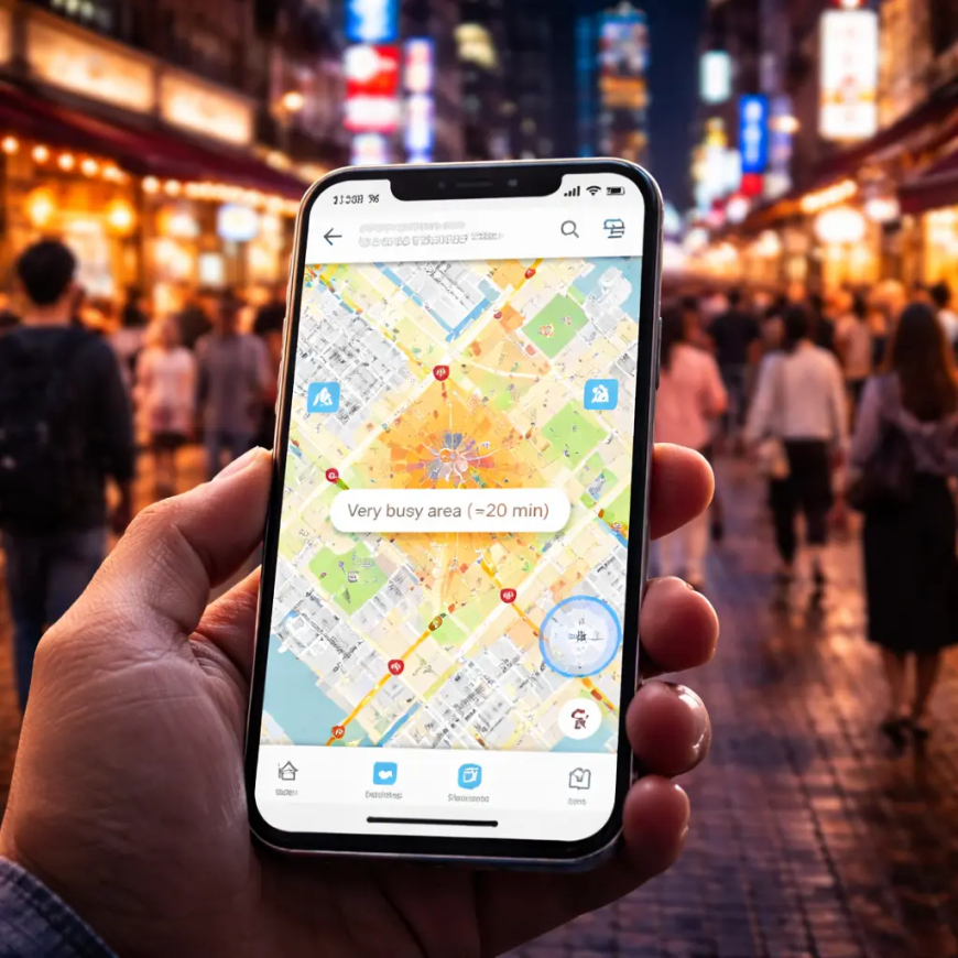 Nuova funzione di Google Maps mostra i luoghi sovraffollati in tempo reale